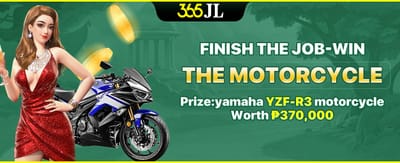 Win a Brand New Motorcycle banner